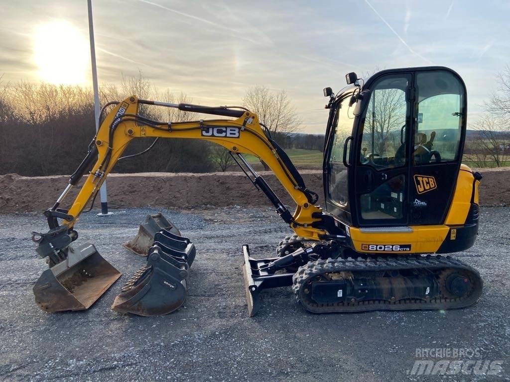 JCB 8026CTS Bageri guseničari