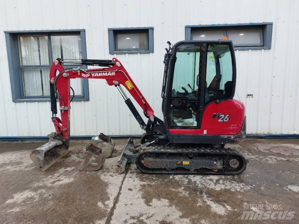Yanmar SV26 Mini bageri < 7t