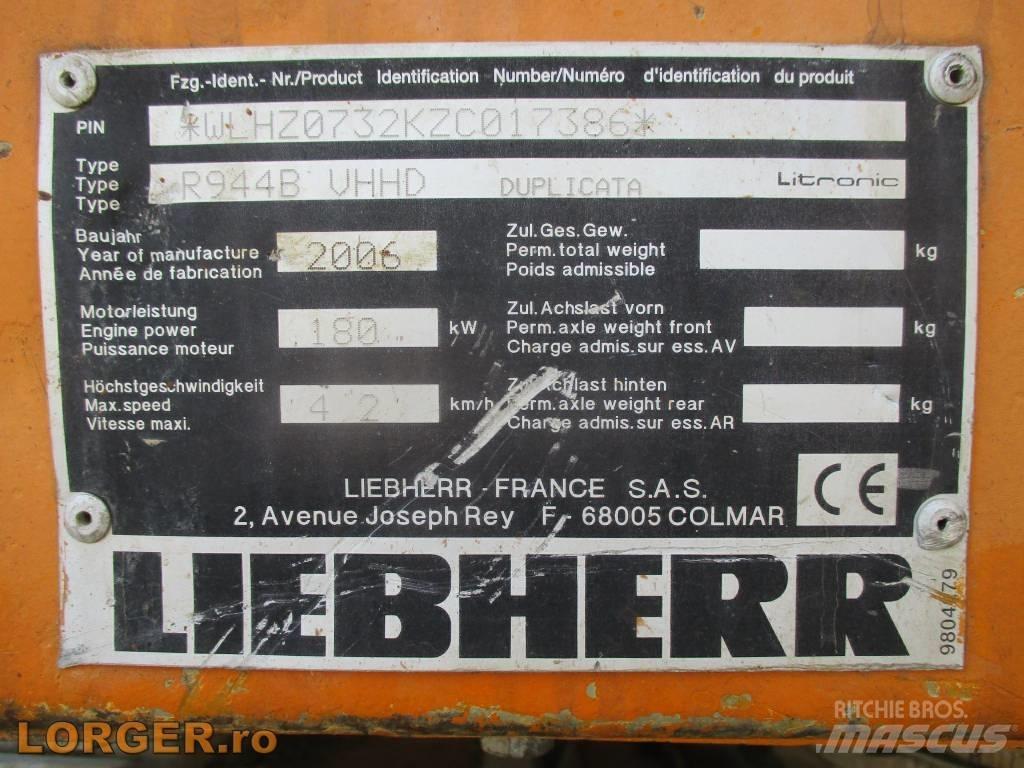 Liebherr R 944B VHHD Bageri za rušenje