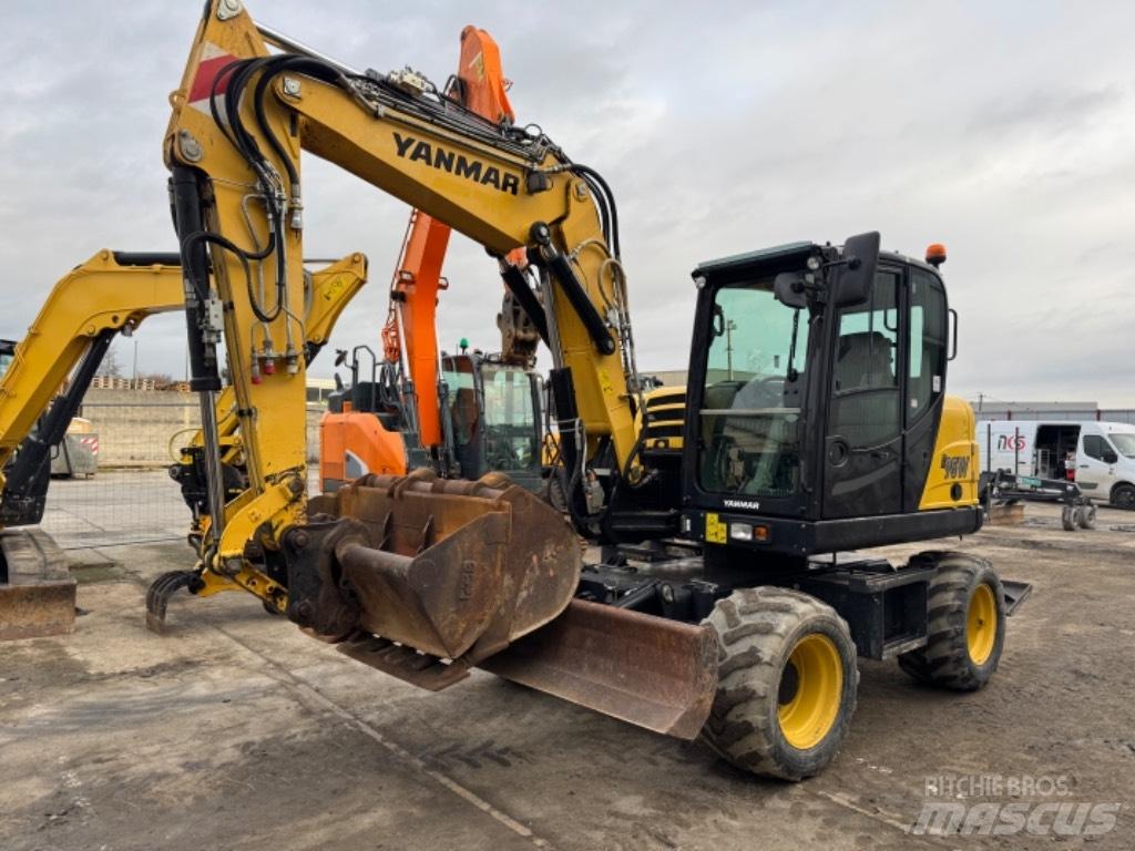 Yanmar B95W (40667) Bageri točkaši