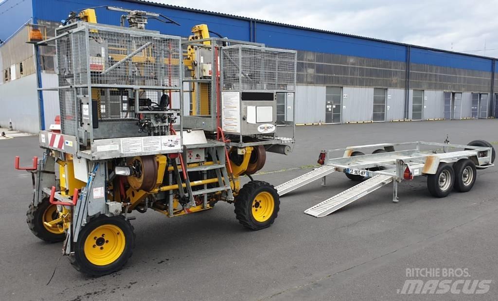  Axe Road Rail Lifter Održavanje železničkih pruga