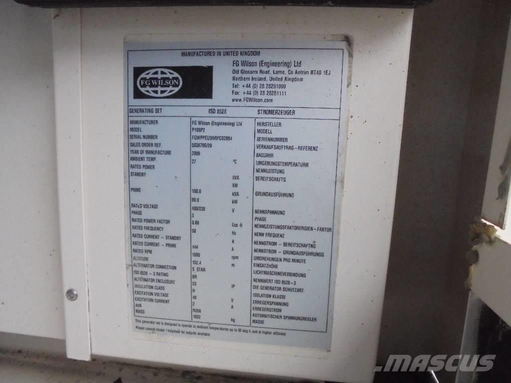 Wilson P 100 P2 Dizel generatori