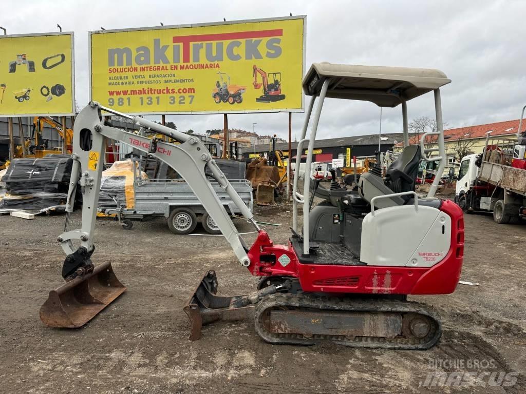 Takeuchi TB 216 Mini bageri < 7t