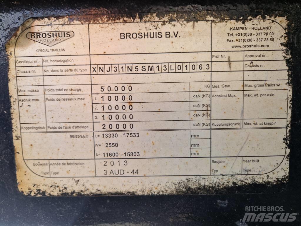 Broshuis Brønntralle Poluprikolice labudice