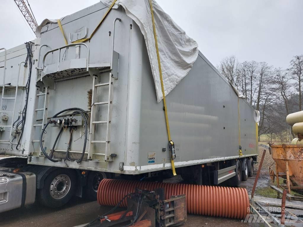 Knapen 90 m3 Poluprikolice sa voznim postoljem