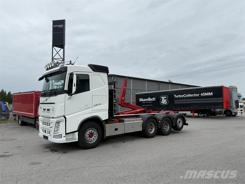 Volvo FH 540 8X4 Rol kiper kamioni sa kukom za podizanje tereta