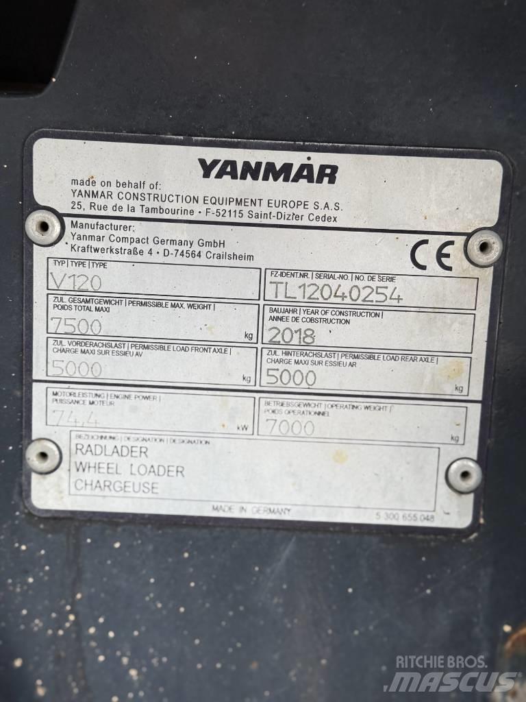 Yanmar V 120 Utovarivači na točkove