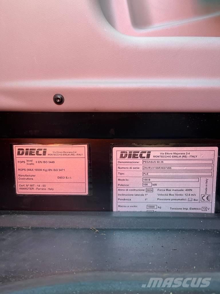 Dieci Pegaus 50.25 Teleskopski viljuškari