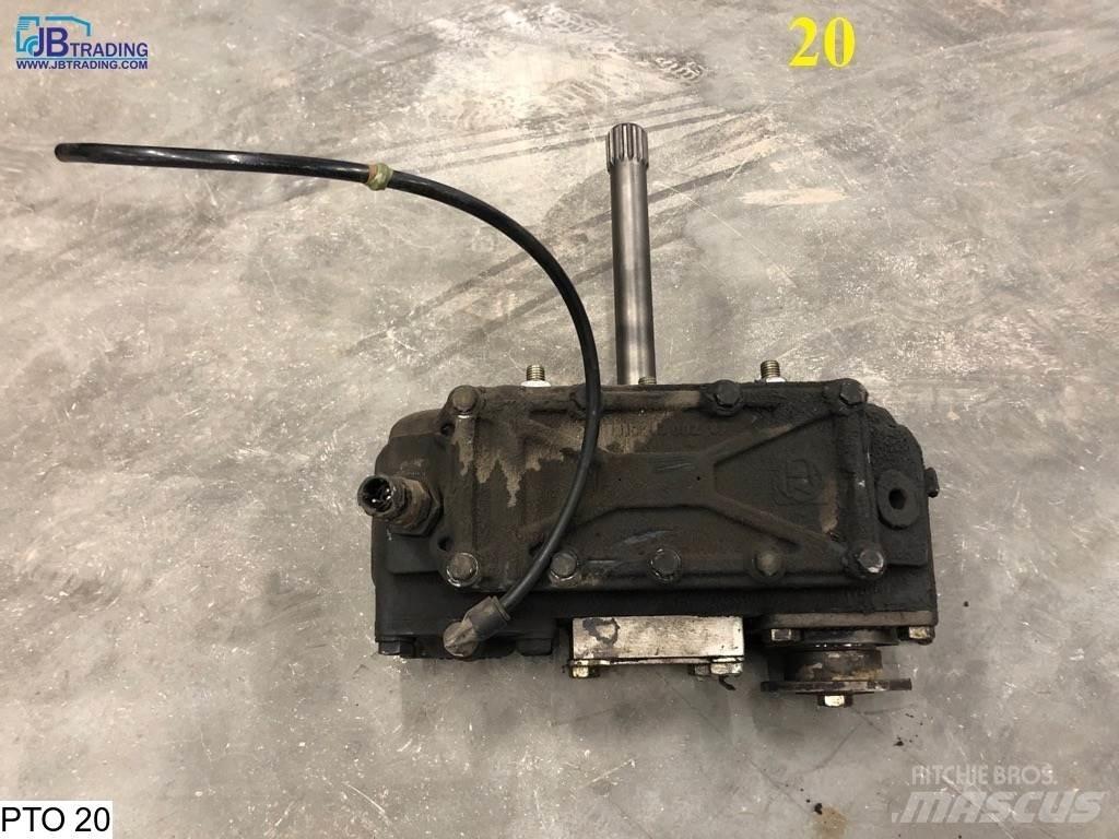 ZF PTO, 16S Osovine
