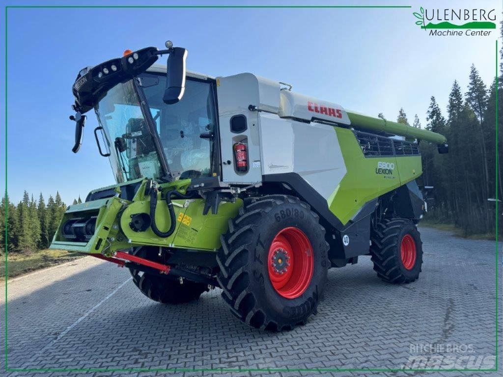 CLAAS Lexion 6800 Kombajni
