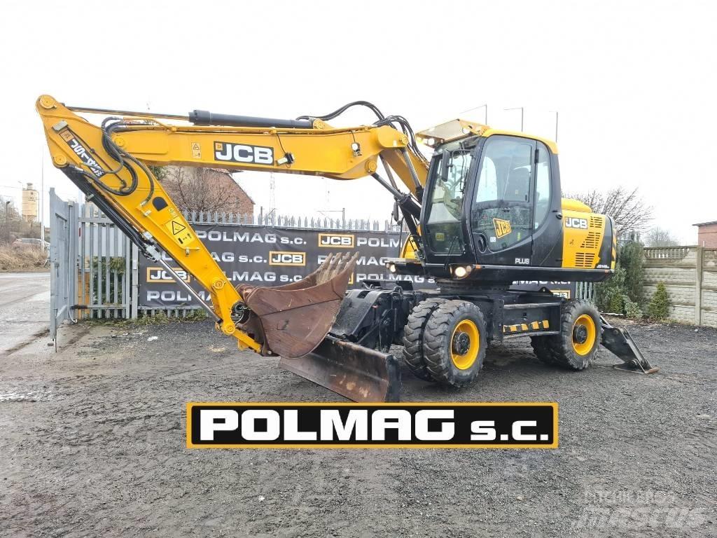JCB JS 145 W Bageri točkaši