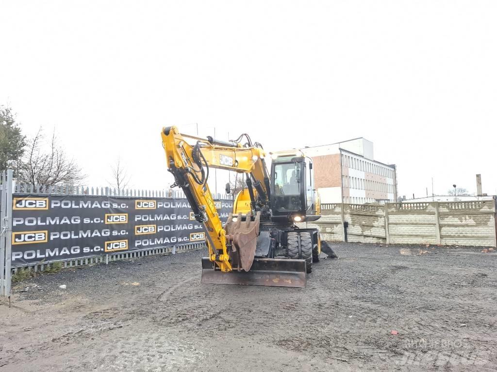 JCB JS 145 W Bageri točkaši