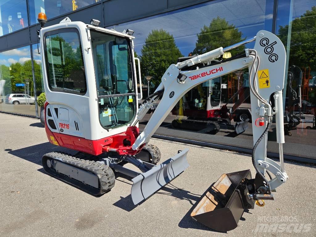 Takeuchi tb216 Mini bageri < 7t