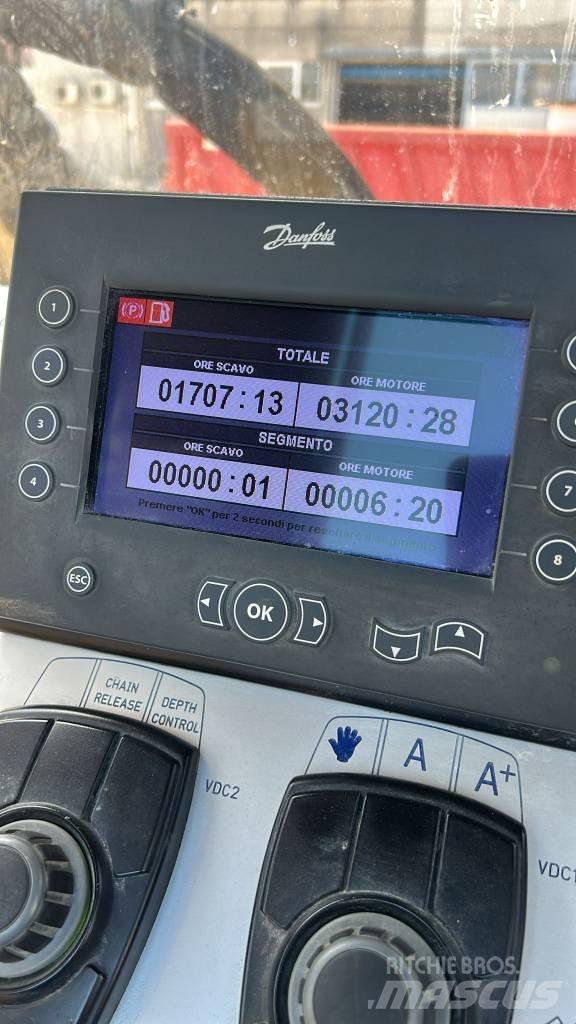Tesmec 950 Rovokopači freze za kanale Trenčeri