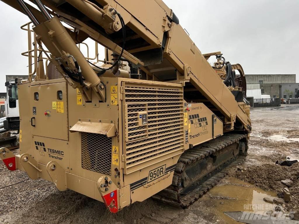 Tesmec 950 Rovokopači freze za kanale Trenčeri