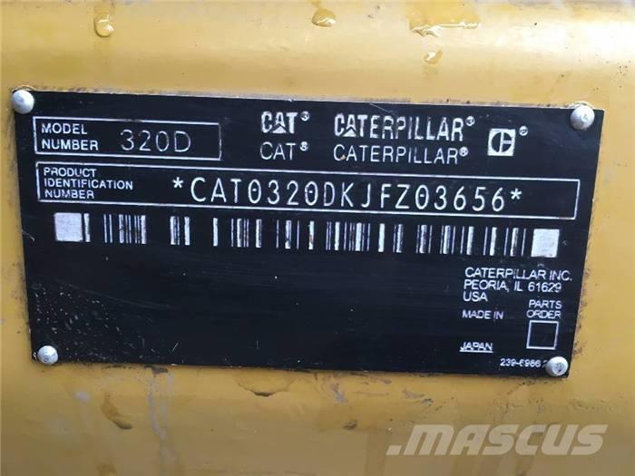 CAT 320 D Bageri guseničari