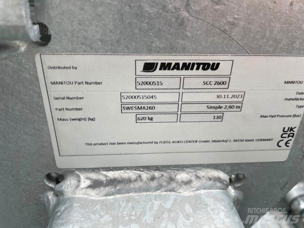 Manitou SCC 2600 Teleskopski viljuškari