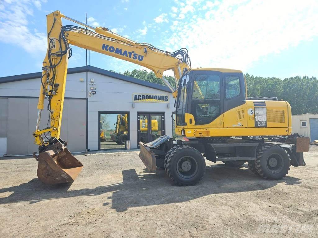 Komatsu PW 160-7 Bageri točkaši