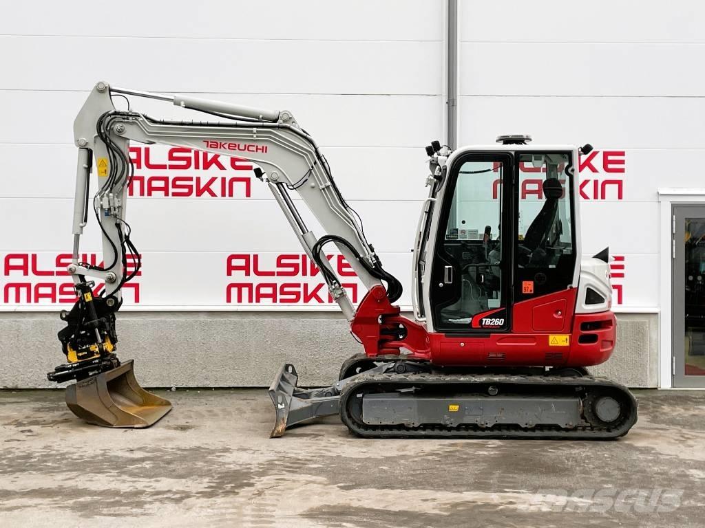 Takeuchi TB 260 Mini bageri < 7t