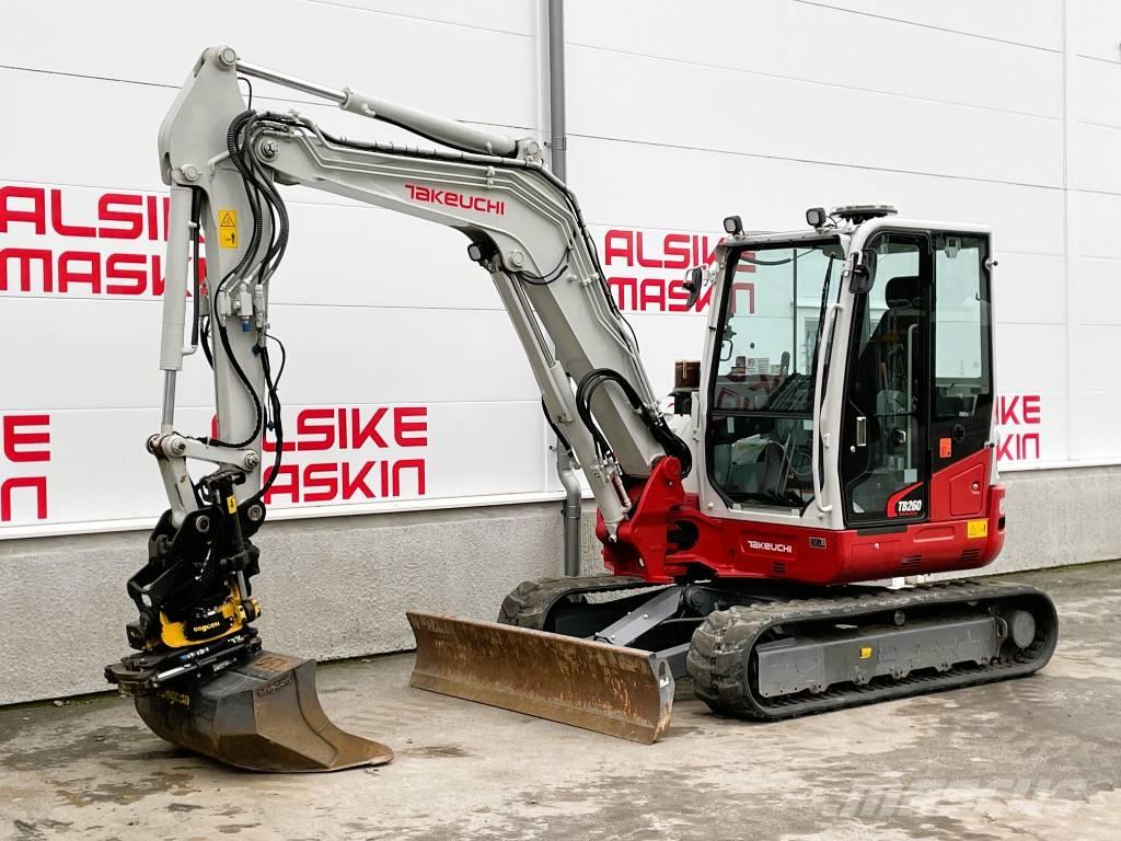 Takeuchi TB 260 Mini bageri < 7t