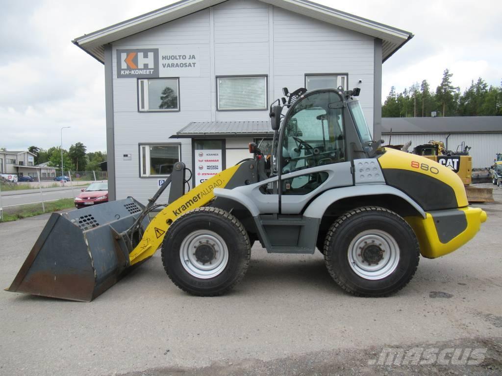 Kramer 880 2 x KAUHA Utovarivači na točkove