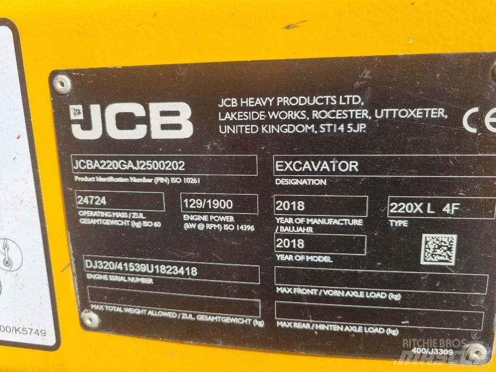 JCB 220 XL 4F Bageri guseničari