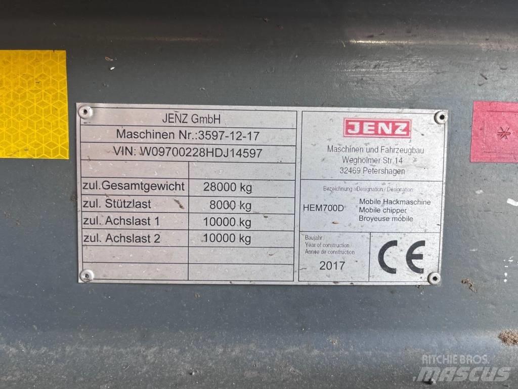 JENZ HEM 700 D Drobilice drva / čiperi