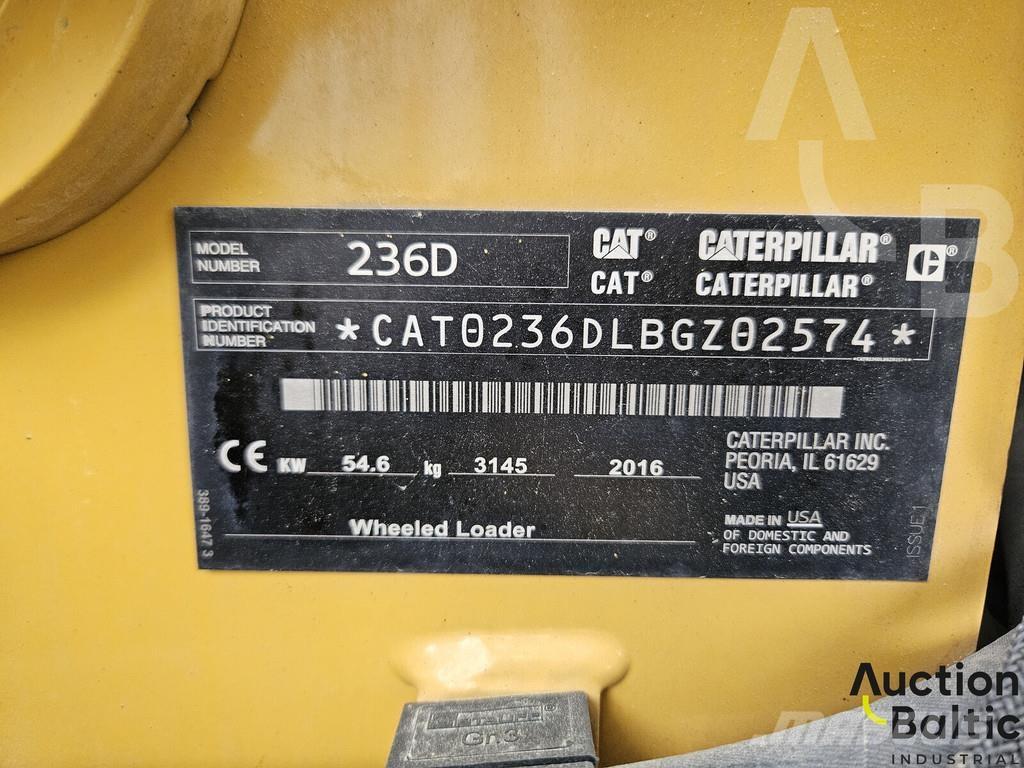 CAT 236 D Skid steer mini utovarivači