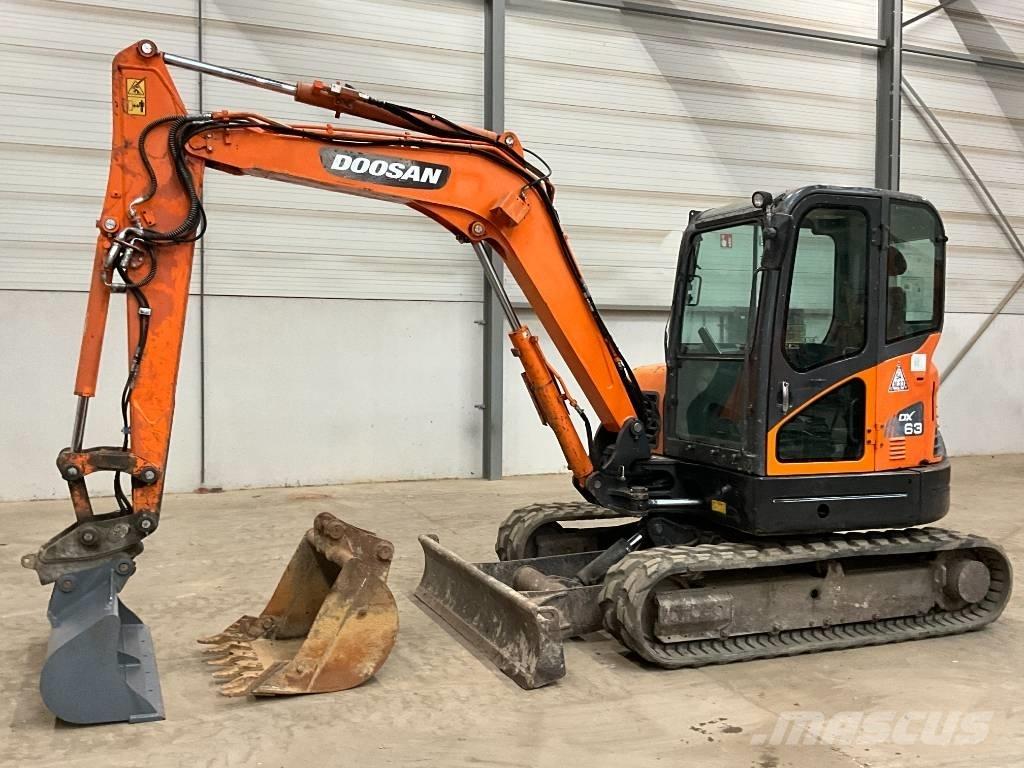 Doosan DX 63-3 Mini bageri < 7t