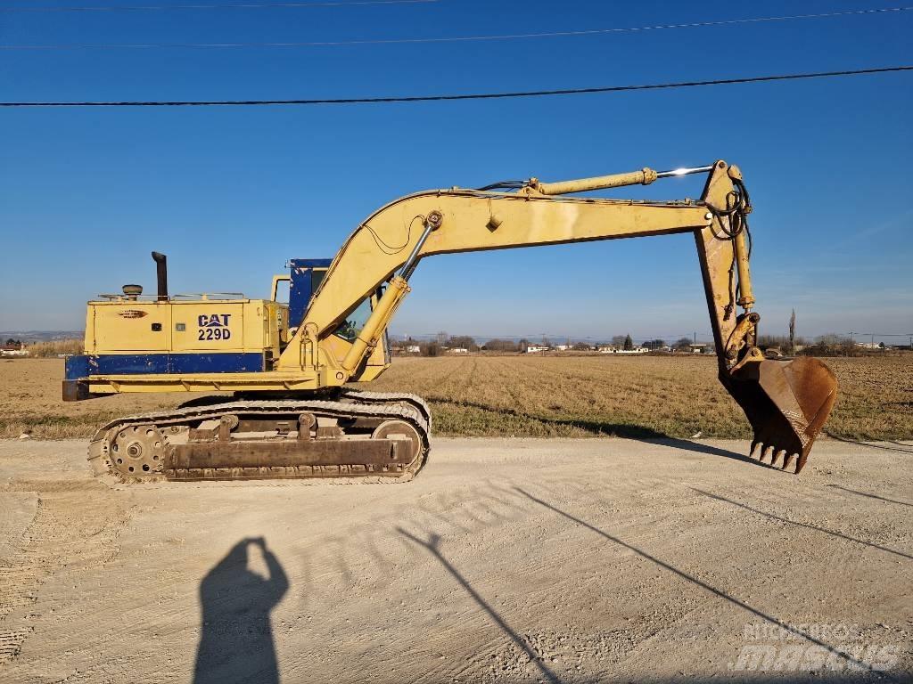 CAT 229 D Bageri guseničari