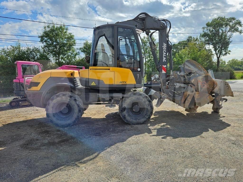 Mecalac 12 MTX Bageri točkaši