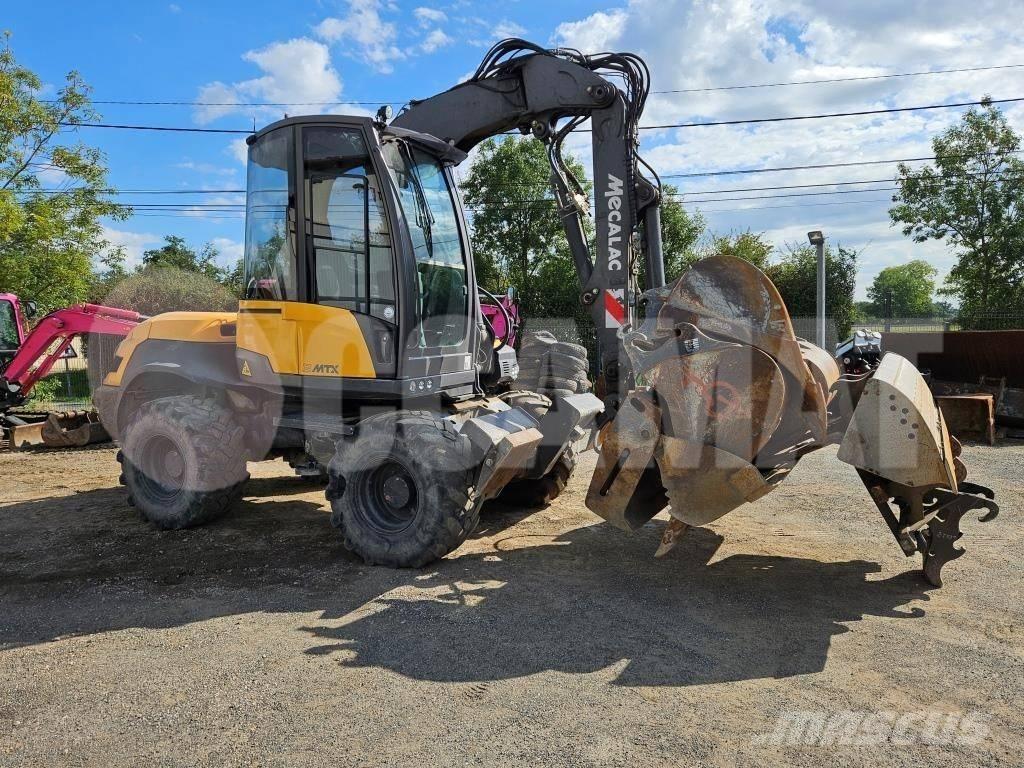 Mecalac 12 MTX Bageri točkaši