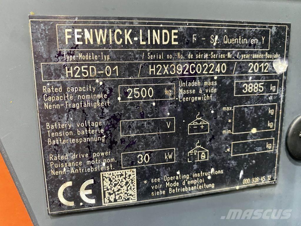 Linde H25D-01 Viljuškari - ostalo