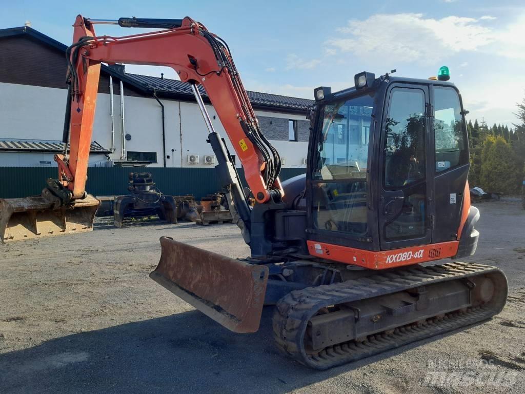Kubota KX 080-4 Midi bageri 7t – 12t