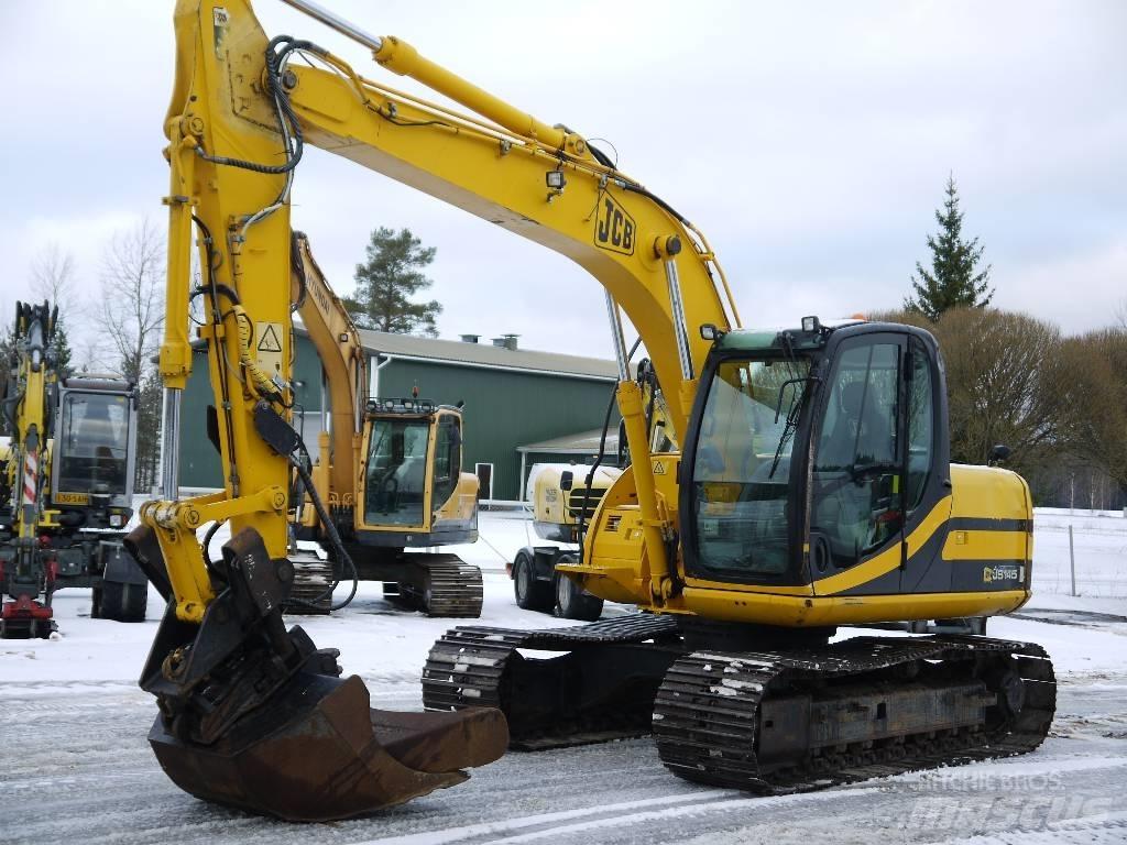 JCB JS 145 Bageri guseničari