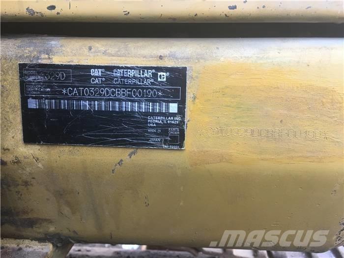 CAT 329 D Bageri guseničari