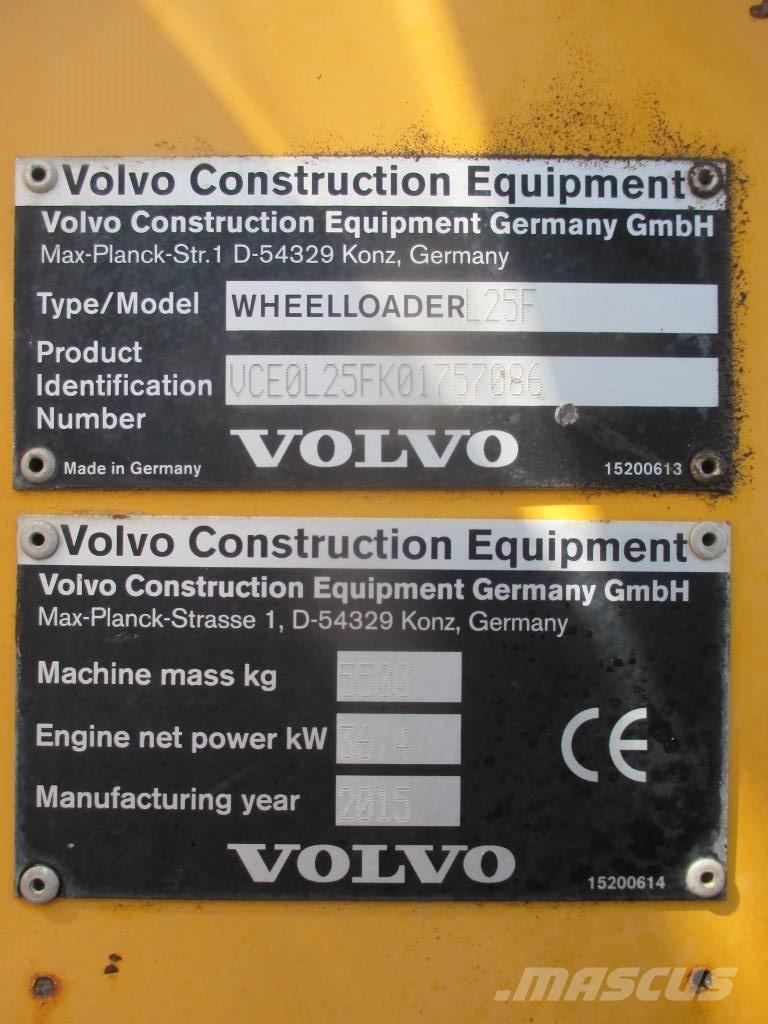 Volvo L 25 F Utovarivači na točkove