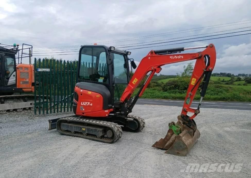 Kubota U 27-4 Mini bageri < 7t