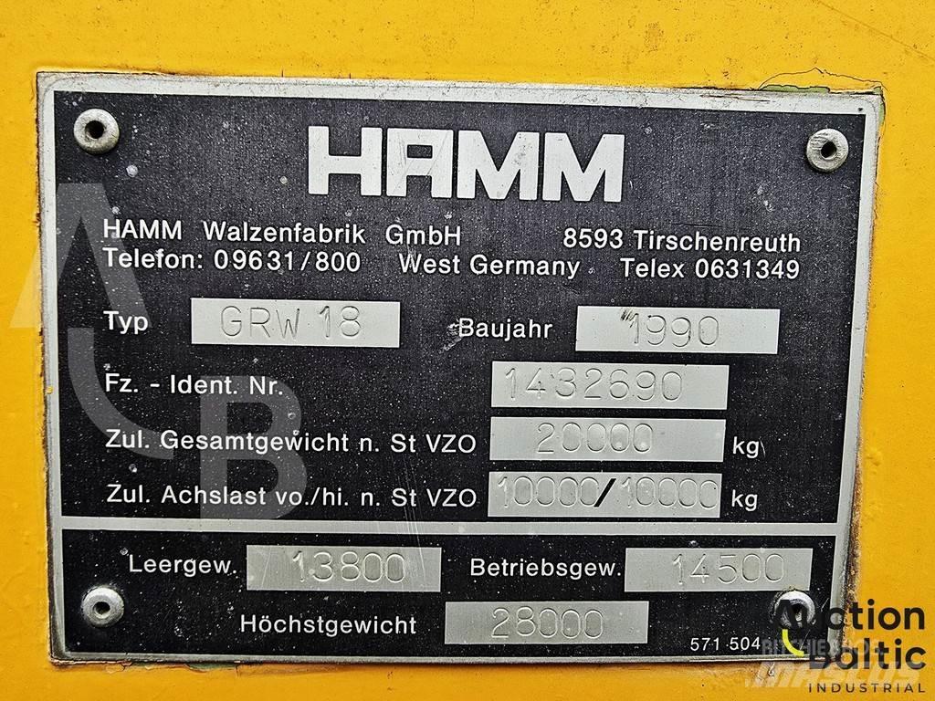 Hamm GRW 18 Gumeni valjci na točkovima
