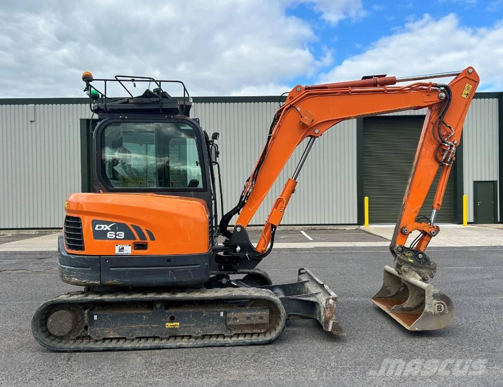 Doosan DX63-3 Bageri guseničari