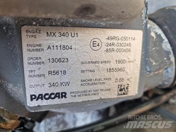 Paccar MX340.U1 Ostale kargo komponente