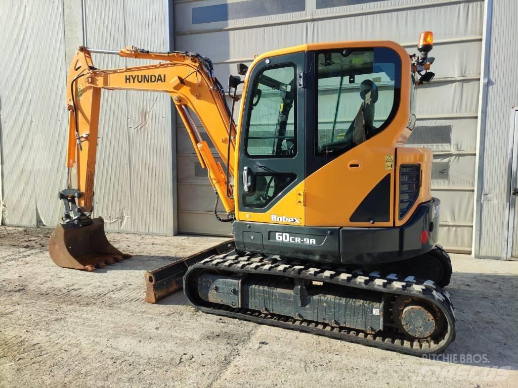 Hyundai R60CR-9A Mini bageri < 7t