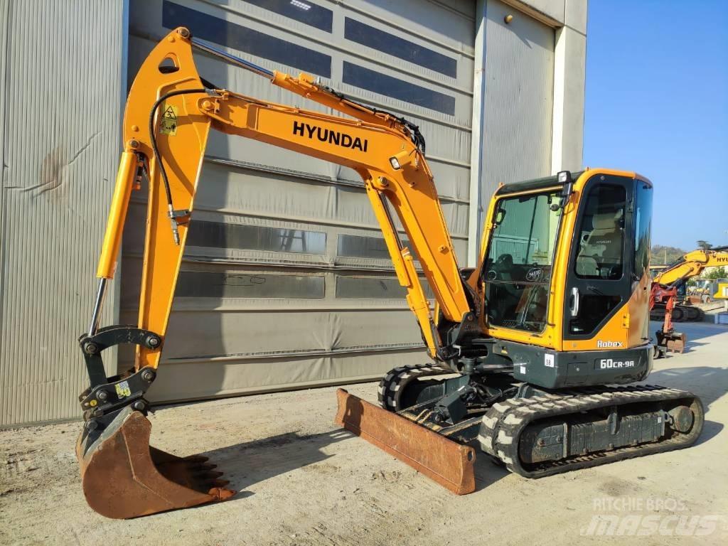 Hyundai R60CR-9A Mini bageri < 7t