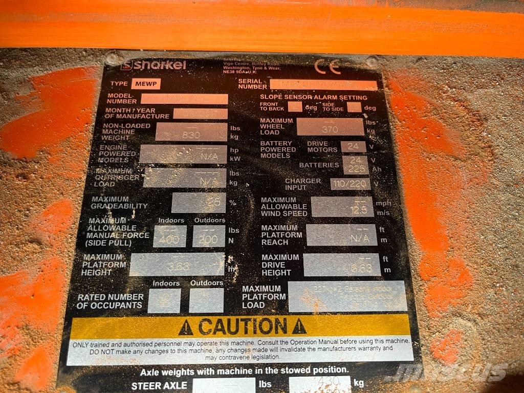 Snorkel TM 12 Jarbolne penjajuće platforme