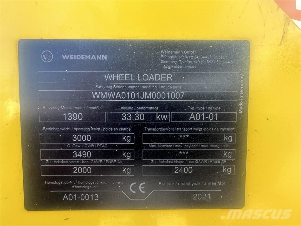 Weidemann 1390 Mini utovarivači