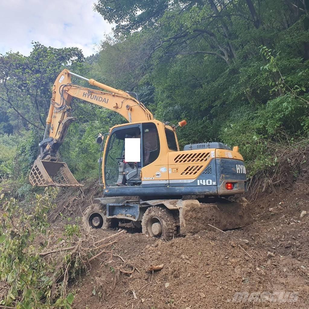 Hyundai Robex 140 W Bageri točkaši