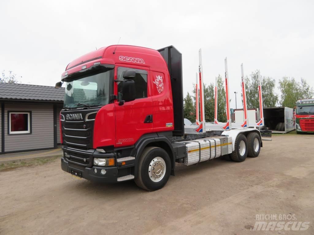 Scania R 520 Kamioni za drva Šticari