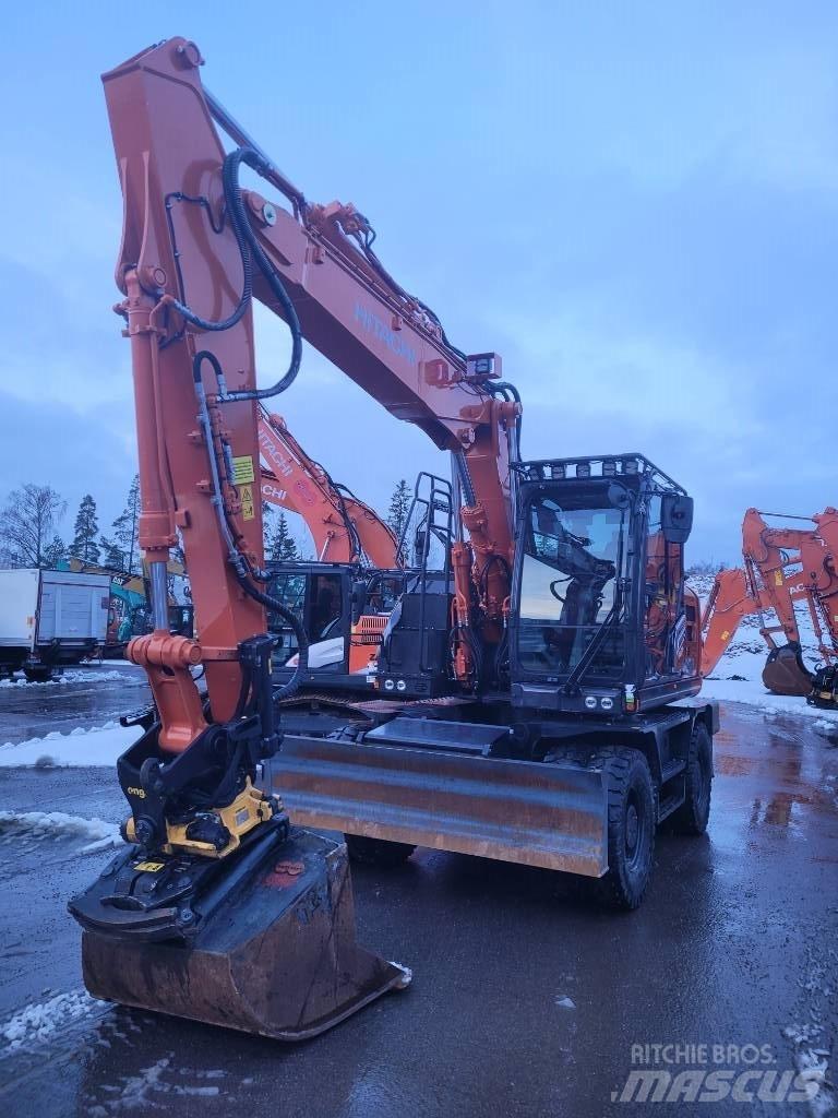 Hitachi ZX155W-7 2P Bageri točkaši