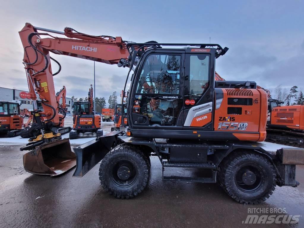 Hitachi ZX155W-7 2P Bageri točkaši