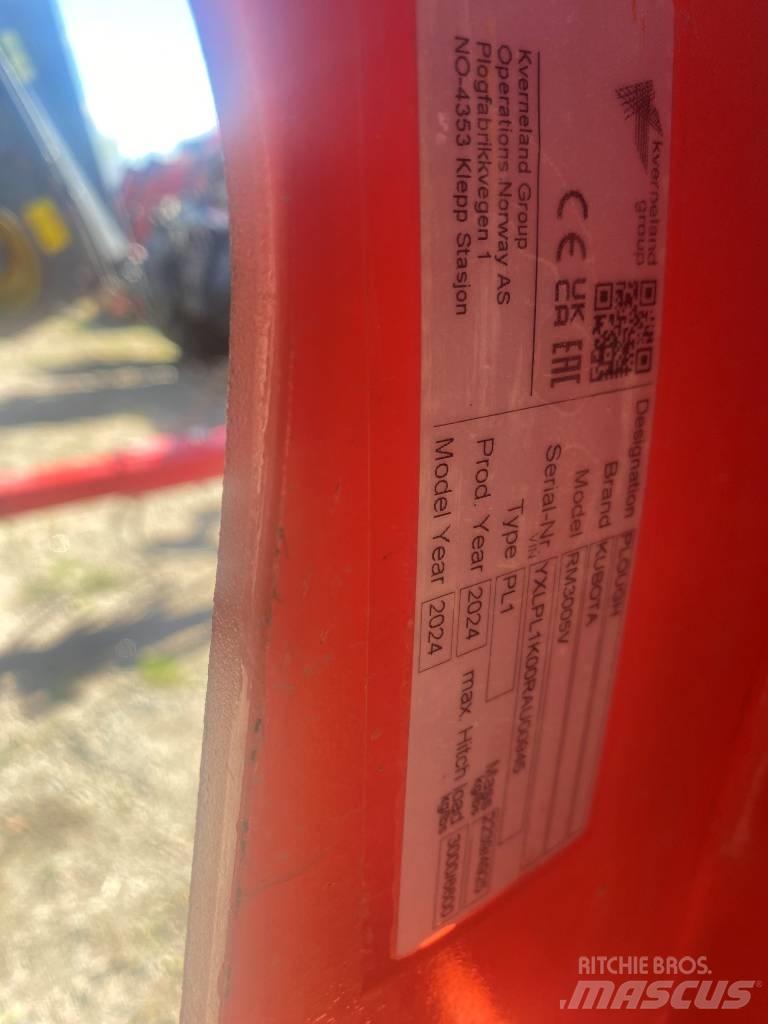 Kubota RM 300 SV Plugovi obrtači